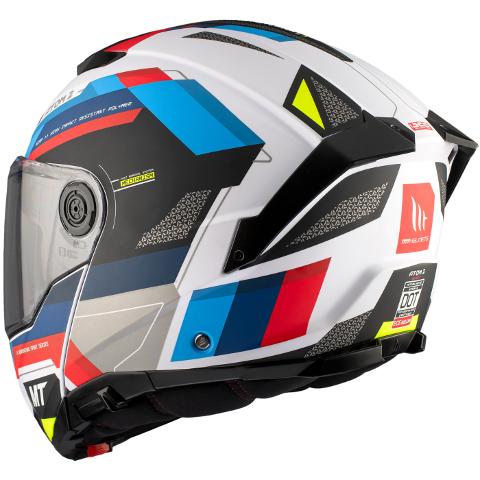 たにまんatom140f Купити мотошолом MT Helmets Atom 2 SV Bast A0 Pearl Gloss